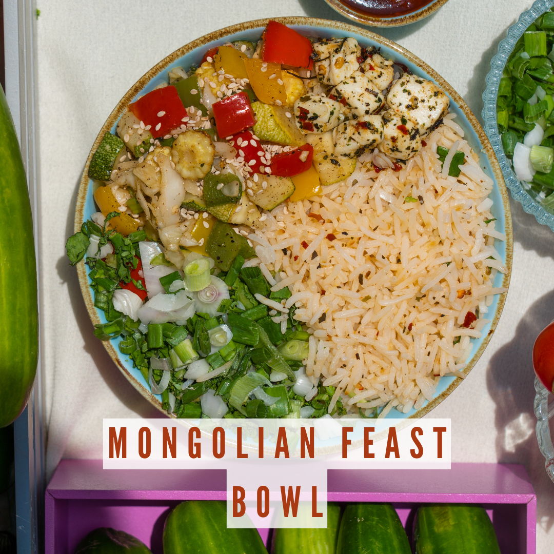 Mongolian Feast Bowl | Tuesday Lunch Delivery