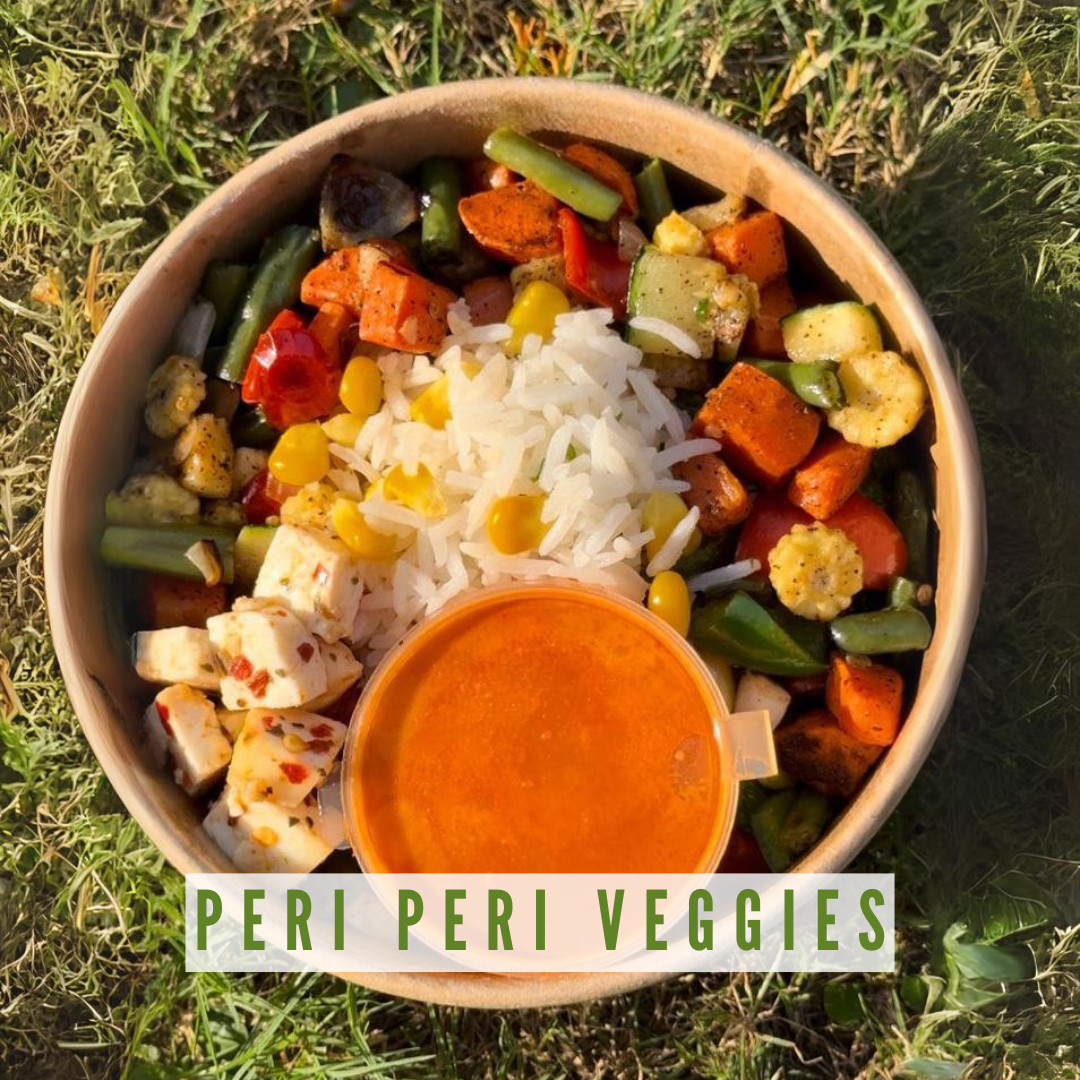 Peri peri Veggies Bowl | Saturday Lunch Delivery