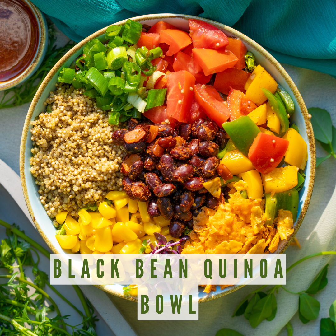 Black Bean Quinoa Bowl | Saturday Dinner Delivery