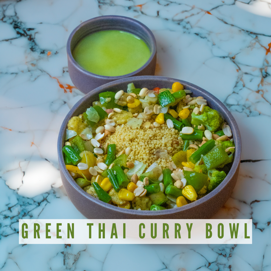 Green Thai Curry Bowl | Tuesday Dinner Delivery