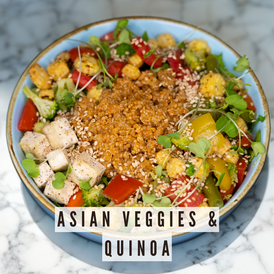 Asian Veggies & Quinoa Bowl |  Wednesday Dinner Delivery