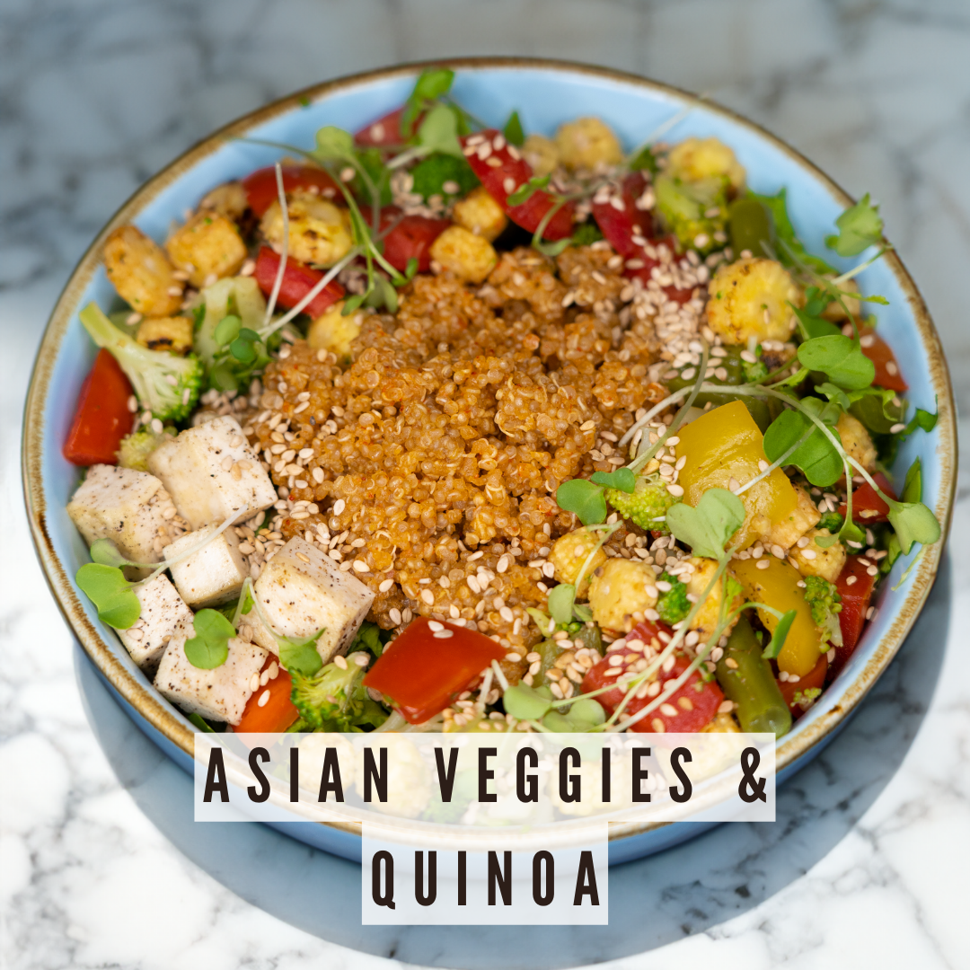 Asian Veggies & Quinoa Bowl | Thursday Lunch Delivery