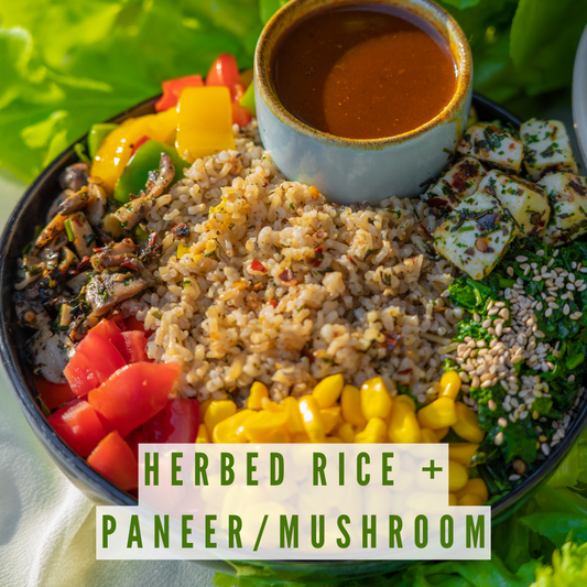 Herbed Brown Rice Bowl | Saturday Dinner Delivery