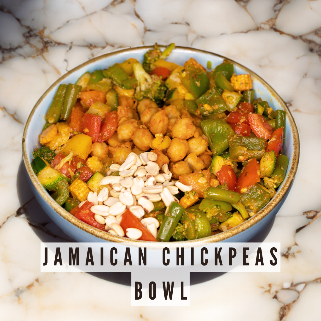 Jamaican Chickpea Bowl |  Friday Dinner Delivery