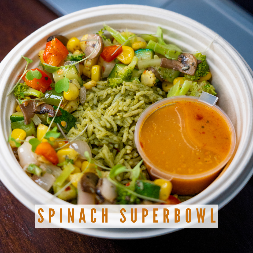 Spinach SuperBowl | Saturday Lunch Delivery